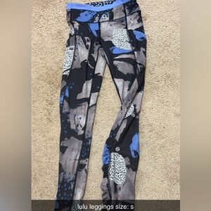 Multi Colored Lululemon leggings